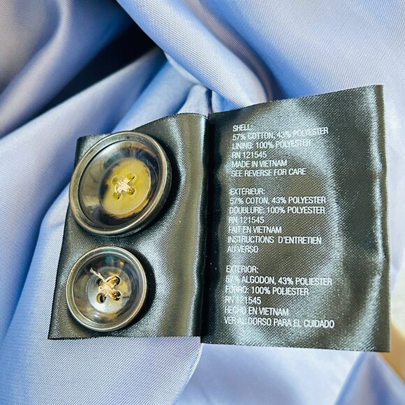 London Fog detachable hooded trench coat/raincoat (size 3X) - Picture 14 of 15